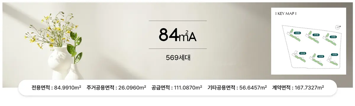 84a타입 상세면적